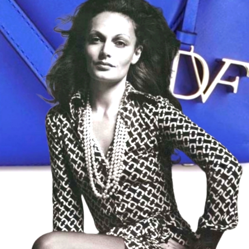 Diane von Furstenberg Travel Shoulder Bag. π - Picture 3 of 15